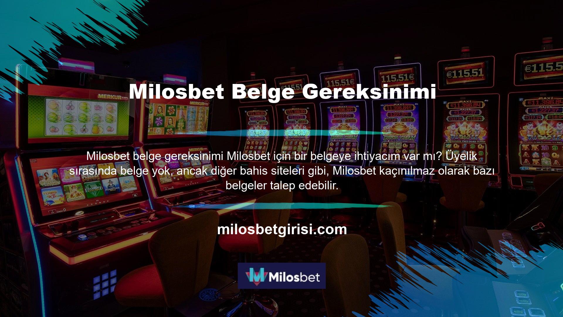 Bu tür belgelerin gerekli olmadığını kesin olarak belirtir